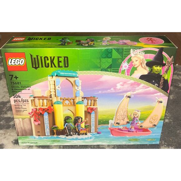 Lego Wicked Glinda Elphaba & Nessarose at Shiz University Building Set (NWT)